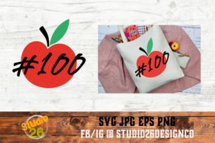 100 Days of School - 100 Graphics for Crafts