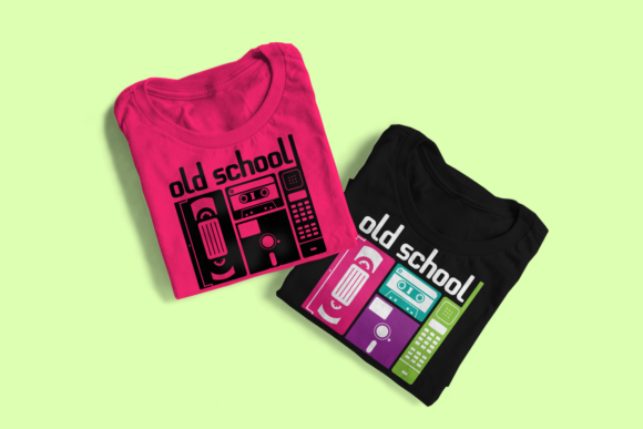 80s Retro Graphics for Crafts & Blogs