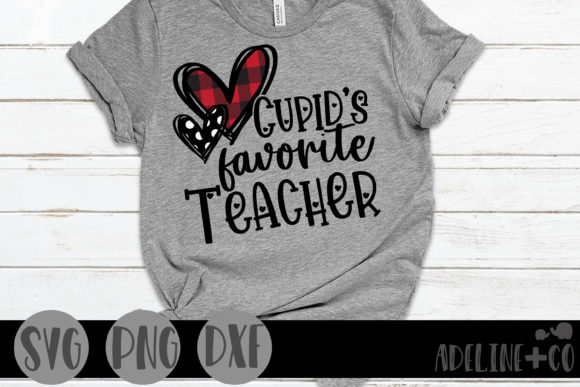 Cupid’s Teacher Valentine Graphics for Crafts