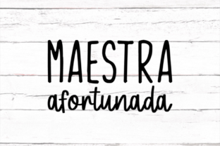 Maestra Afortunada: Graphics for Crafts & Branding
