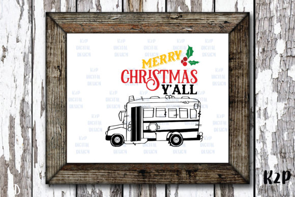 Merry Christmas Y all School Bus: A Designer's Review