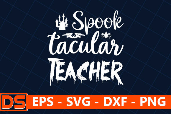 Spooktacular Teacher Graphics for Crafts