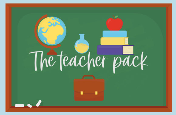 Teacher Pack Graphics for Crafts