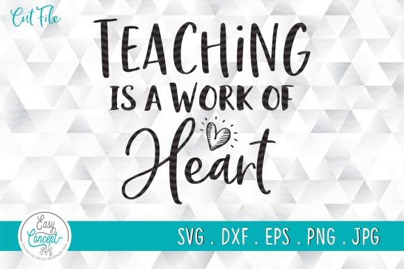 Teaching is a Work of Heart: Graphics for Crafts